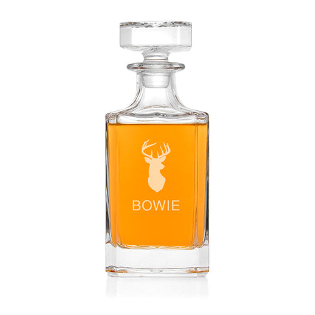 Personalised Classic Stag Decanter: 4 - Barware By Gift Moments