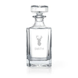 Personalised Classic Stag Decanter: 6 - Barware By Gift Moments