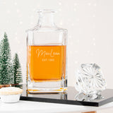 Personalised Classic Square Decanter 750ml: 2 - Barware By Gift Moments