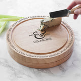 Personalised Mr & Mrs Cheese Board Set: 8 - Cheese Boards By Gift Moments