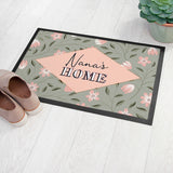 Personalised Spring Blossoms Doormat - Doormats at Gift Moments