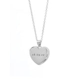 Personalised Heart Photo Locket Necklace: 13 - Necklaces By Gift Moments