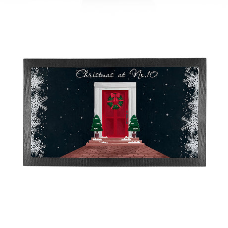 Personalised Christmas Door Bar Mat - Barware at Gift Moments