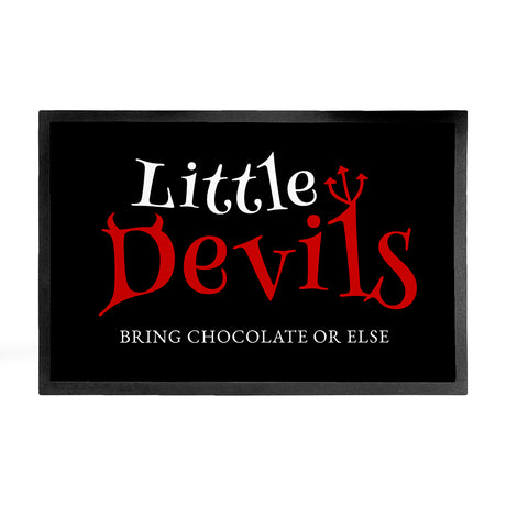 Personalised Halloween Little Devils Doormat - Doormats at Gift Moments