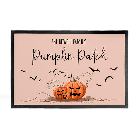 Personalised Halloween Pumpkin Patch Doormat - Doormats at Gift Moments