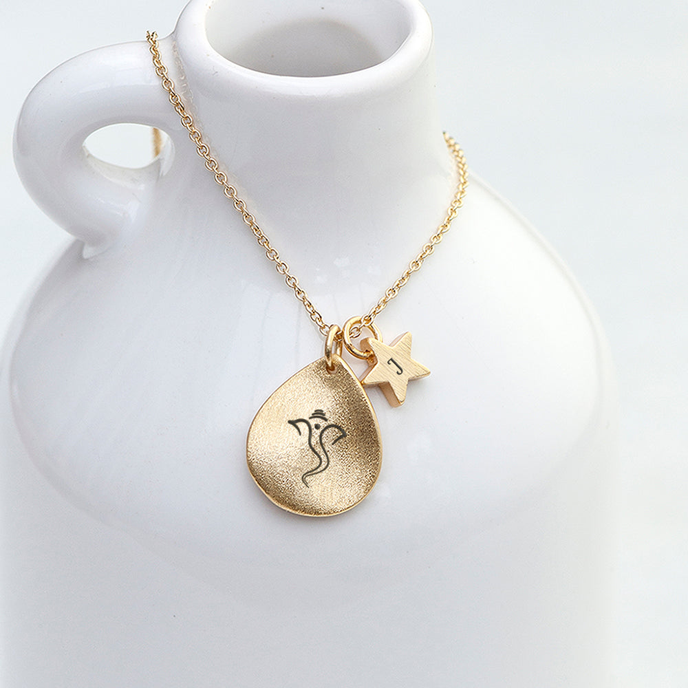 Personalised Diwali Petal Ganesh Necklace - Jewellery at Gift Moments