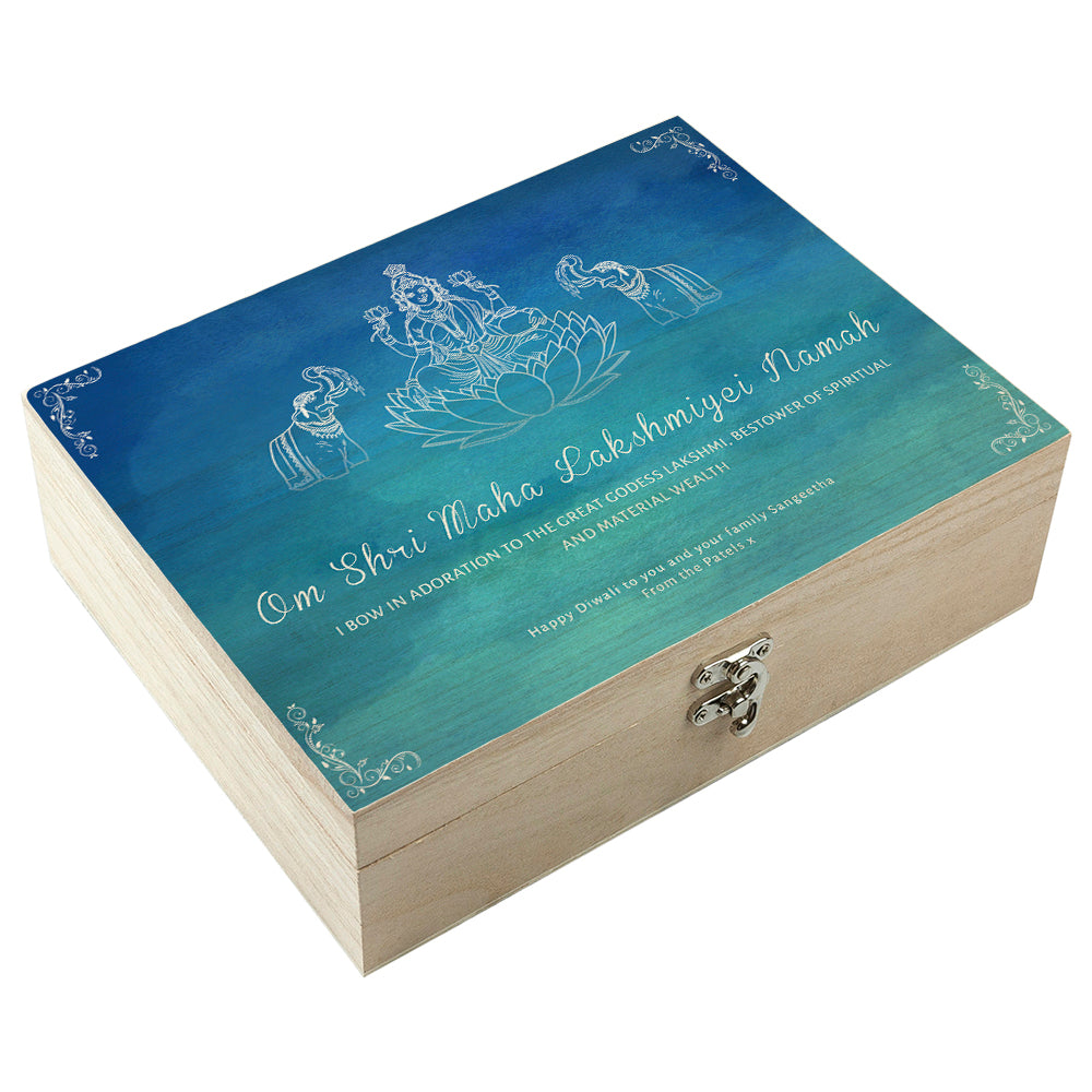 Personalised Diwali Lakshmi Keepsake Box: 2 - Keepsake Boxes By Gift Moments