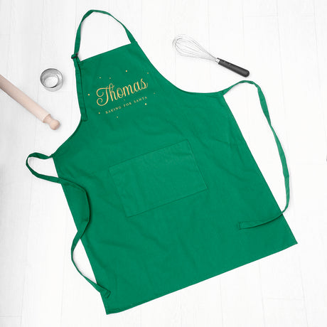 Personalised Baking for Santa Christmas Aprons - Aprons at Gift Moments