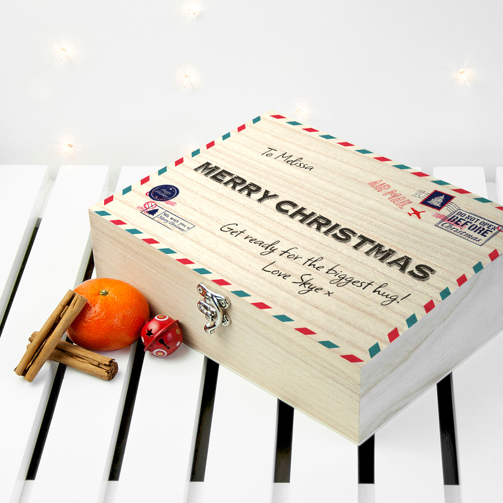 Personalised International Mail Christmas Tea Box Selection - Tea Boxes at Gift Moments