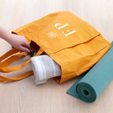 Personalized Organic Yoga Tote Bags - Bags at Gift Moments