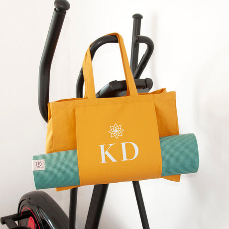 Personalized Organic Yoga Tote Bags - Bags at Gift Moments