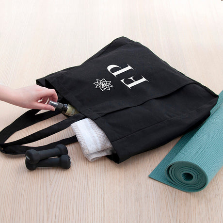 Personalized Organic Yoga Tote Bags - Bags at Gift Moments