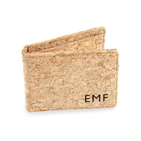 Personalised Cork Wallet for Men - Wallets & Money Clips at Gift Moments