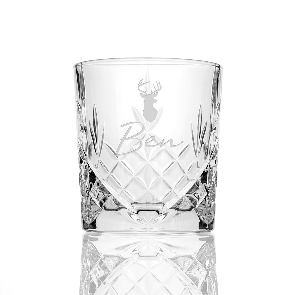 Personalised Crystal Icon Whisky Tumbler: 11 - Tumblers By Gift Moments