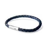 Personalised Men's Infinity Capsule Leather Bracelet - Bracelets at Gift Moments