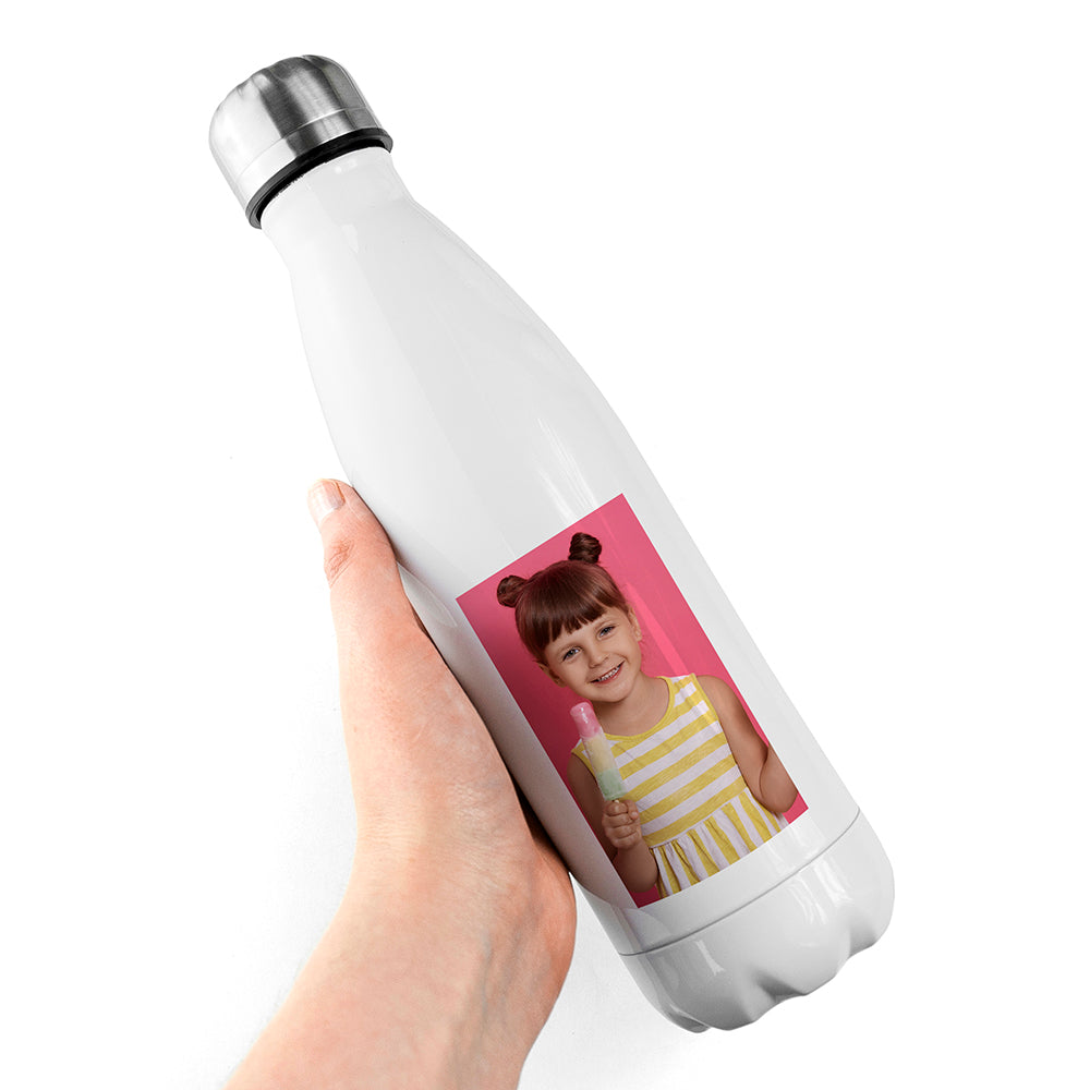 Personalised Photo Stainless Steel Water Bottle - Water Bottles at Gift Moments