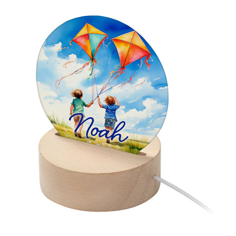 Personalised Kid's Flying Kites LED Night Light Default Title - LED Lighting at Gift Moments