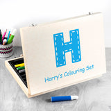 Personalised Children's 63-Piece Colouring Set - Pencil Cases & Sets at Gift Moments