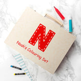 Personalised Children's 63-Piece Colouring Set - Pencil Cases & Sets at Gift Moments