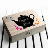 Personalised My Favourite Brews Tea Box Selection - Tea Boxes at Gift Moments