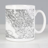 Personalised Old Series Map Mug 1805-1874: 1 - Mugs By Gift Moments