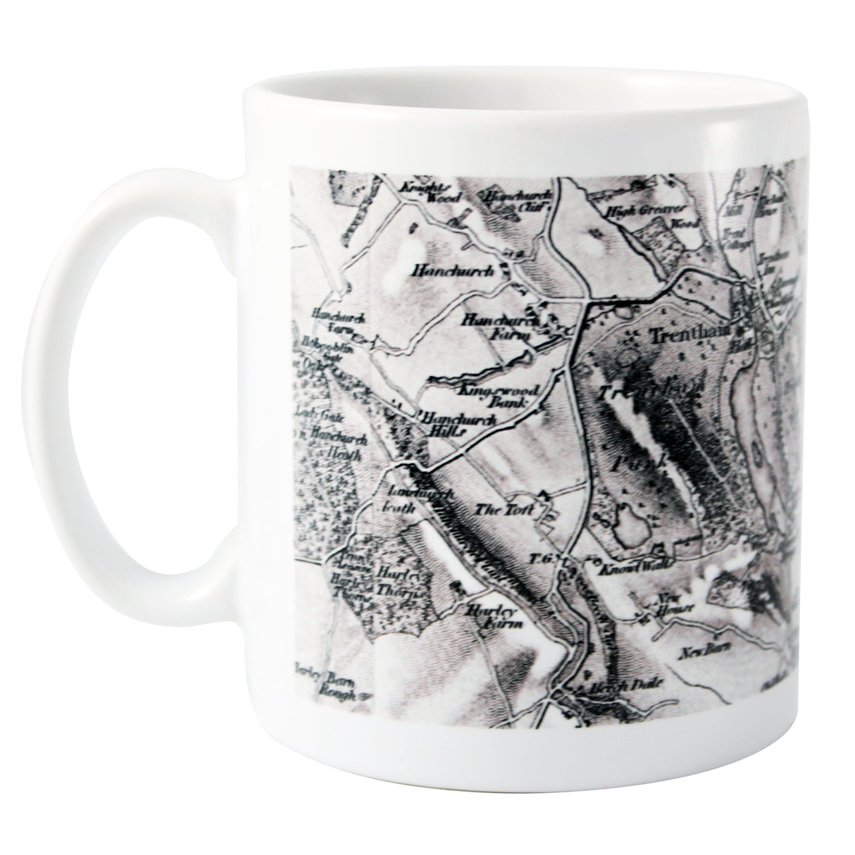 Personalised Old Series Map Mug 1805-1874: 3 - Mugs By Gift Moments