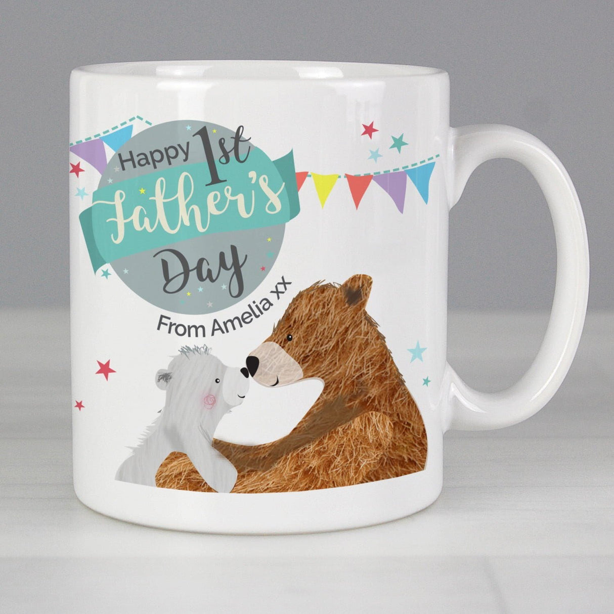 Personalised Daddy Bear Mug for Father’s Day: 3 - Mugs By Gift Moments