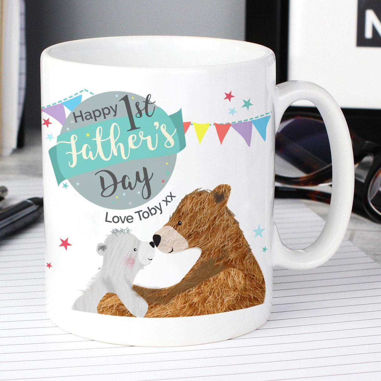 Personalised Daddy Bear Mug for Father’s Day: 2 - Mugs By Gift Moments