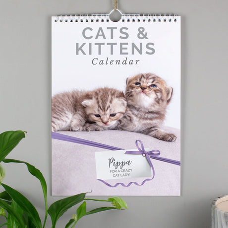 Personalised A4 Cats & Kittens Calendar: 1 - Calendars & Planners By Gift Moments