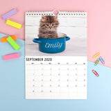 Personalised A4 Cats & Kittens Calendar: 3 - Calendars & Planners By Gift Moments