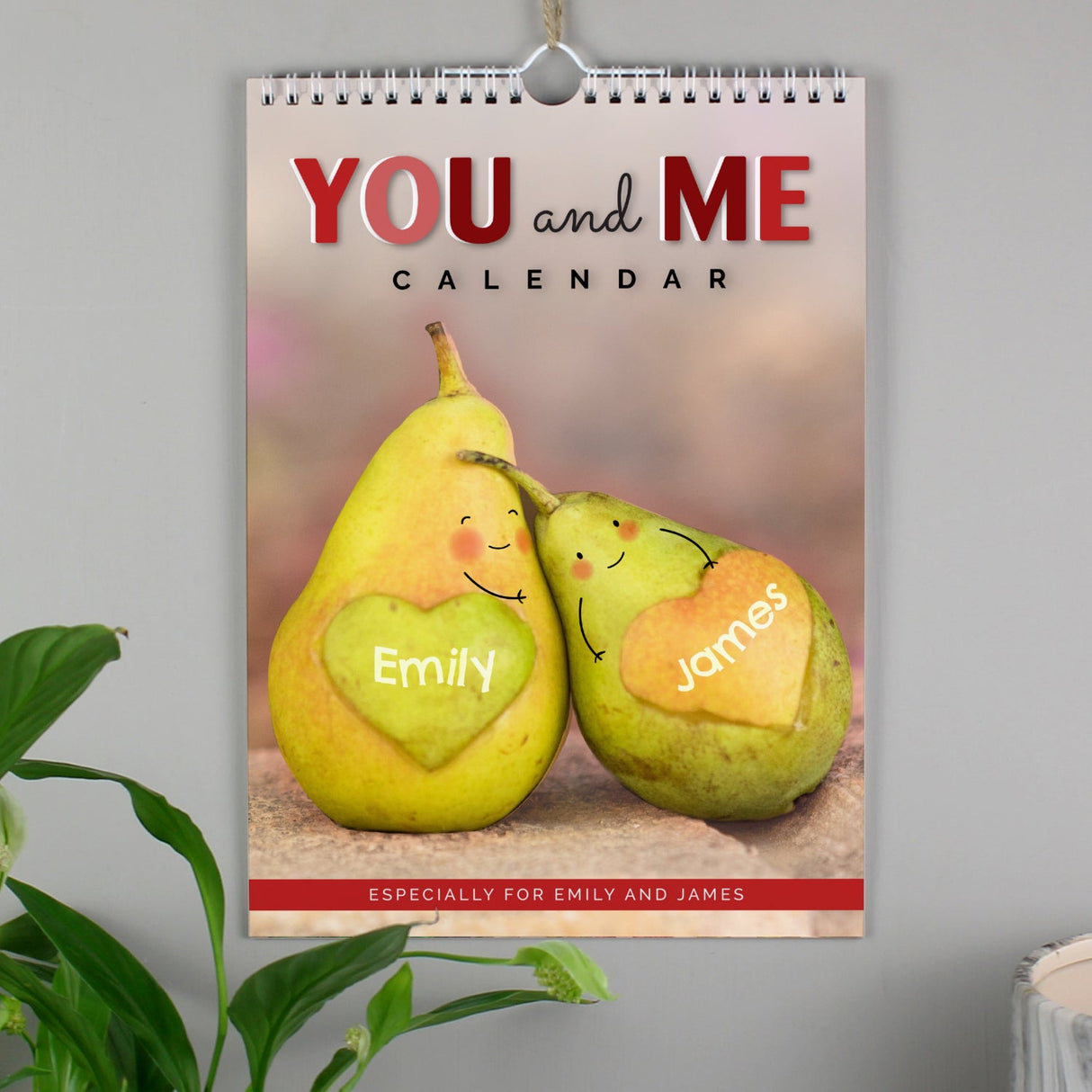 Personalised Couple You And Me Calendar: 1 - Calendars & Planners By Gift Moments