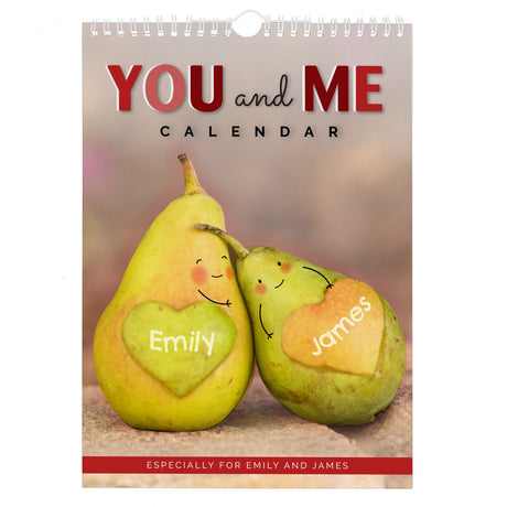 Personalised Couple You And Me Calendar: 5 - Calendars & Planners By Gift Moments