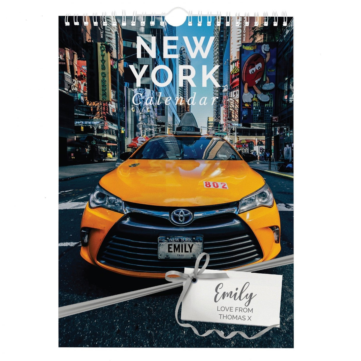 Personalised A4 New York Calendar: 5 - Calendars & Planners By Gift Moments