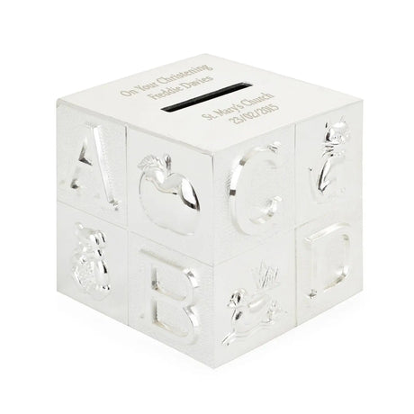 Personalised ABC Money Box: 2 - Money Boxes By Gift Moments