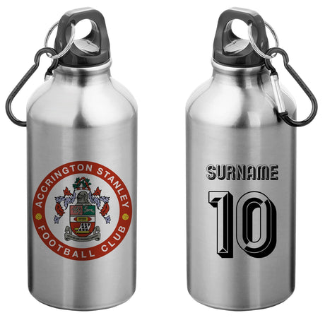 Personalised Accrington Stanley FC Retro Bottle: 1 - Water Bottles By Accrington Stanley