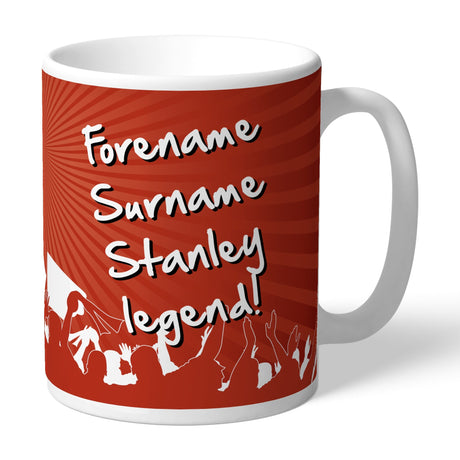 Personalised Accrington Stanley Legend Mug: 1 - Mugs By Accrington Stanley