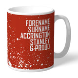 Personalised Accrington Stanley Proud Mug: 1 - Mugs By Accrington Stanley