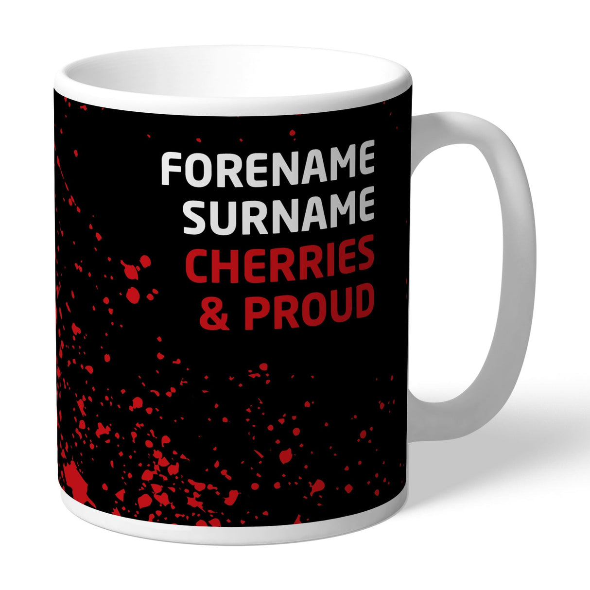 Personalised AFC Bournemouth Fan Mug: 1 - Mugs By Bournemouth