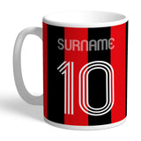 Personalised AFC Bournemouth Retro Shirt Mug: 1 - Mugs By Bournemouth