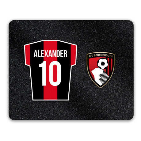 Personalised AFC Bournemouth Mouse Mat: 1 - Tech Accessories By Bournemouth