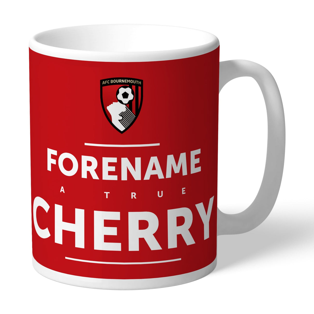 Personalised AFC Bournemouth Mug: 1 - Mugs By Bournemouth