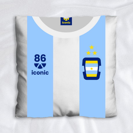 Personalised Maradona Legend Cushion: 3 - Cushions By Argentina