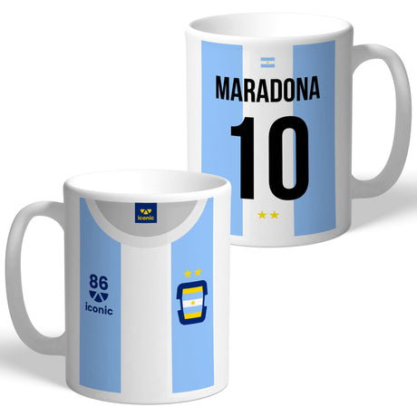 Personalised Maradona Legend Mug: 1 - Mugs By Argentina