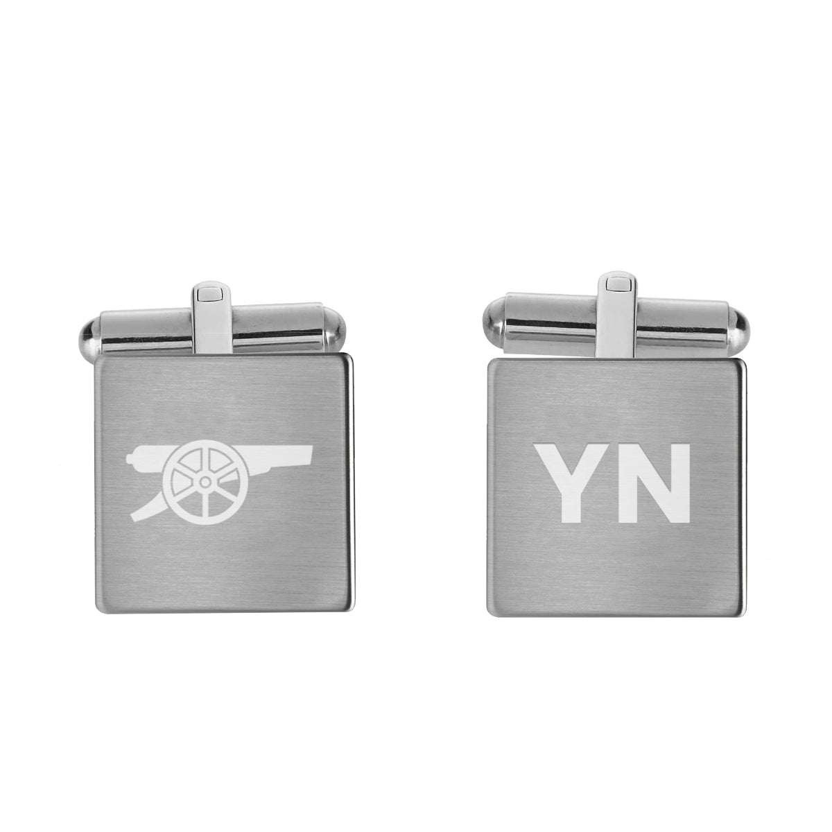 Personalised Arsenal FC Crest Cufflinks: 1 - Cufflinks & Tie Slides By Arsenal