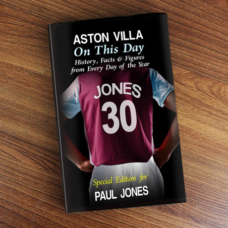 Personalised Aston Villa History Book: 2 - Books By Aston Villa