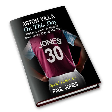 Personalised Aston Villa History Book: 3 - Books By Aston Villa