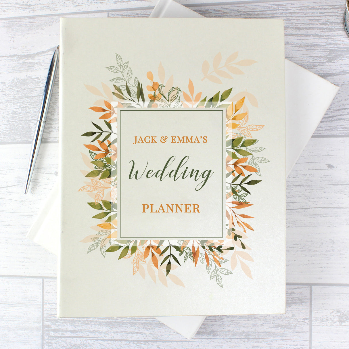 Personalised Autumn Wedding Planner: 3 - Calendars & Planners By Gift Moments