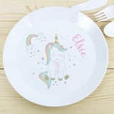 Personalised Baby Unicorn Plate: 2 - Tableware By Gift Moments