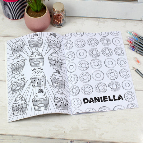 Personalised Baking Colouring Book: 3 - Books By Gift Moments