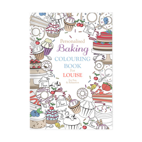 Personalised Baking Colouring Book: 4 - Books By Gift Moments